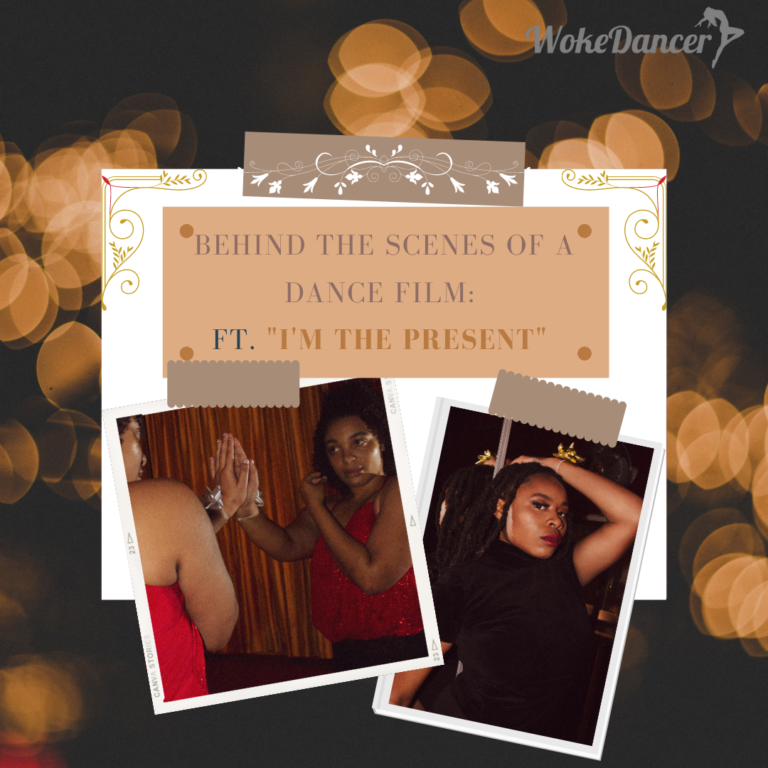 i'm the present dance film by zakiya moore behind the scenes cover
